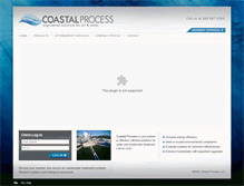 Tablet Screenshot of coastalprocess.net
